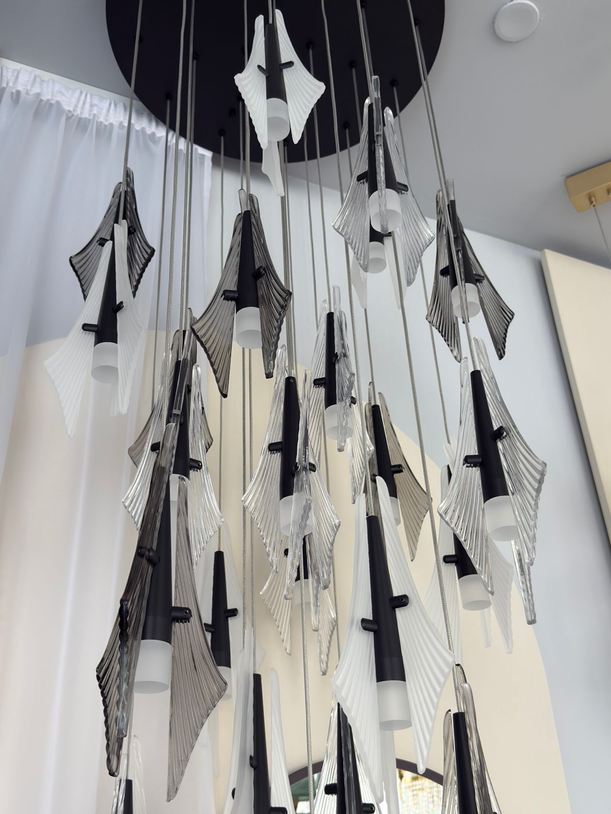 каскадная люстра odeon light l-vision afalina 5442/69l