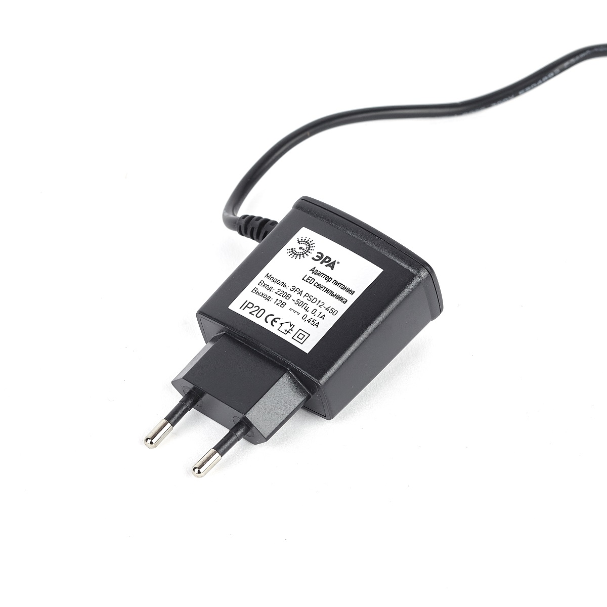 настольная лампа эра nled-473-10w-bk б0033305