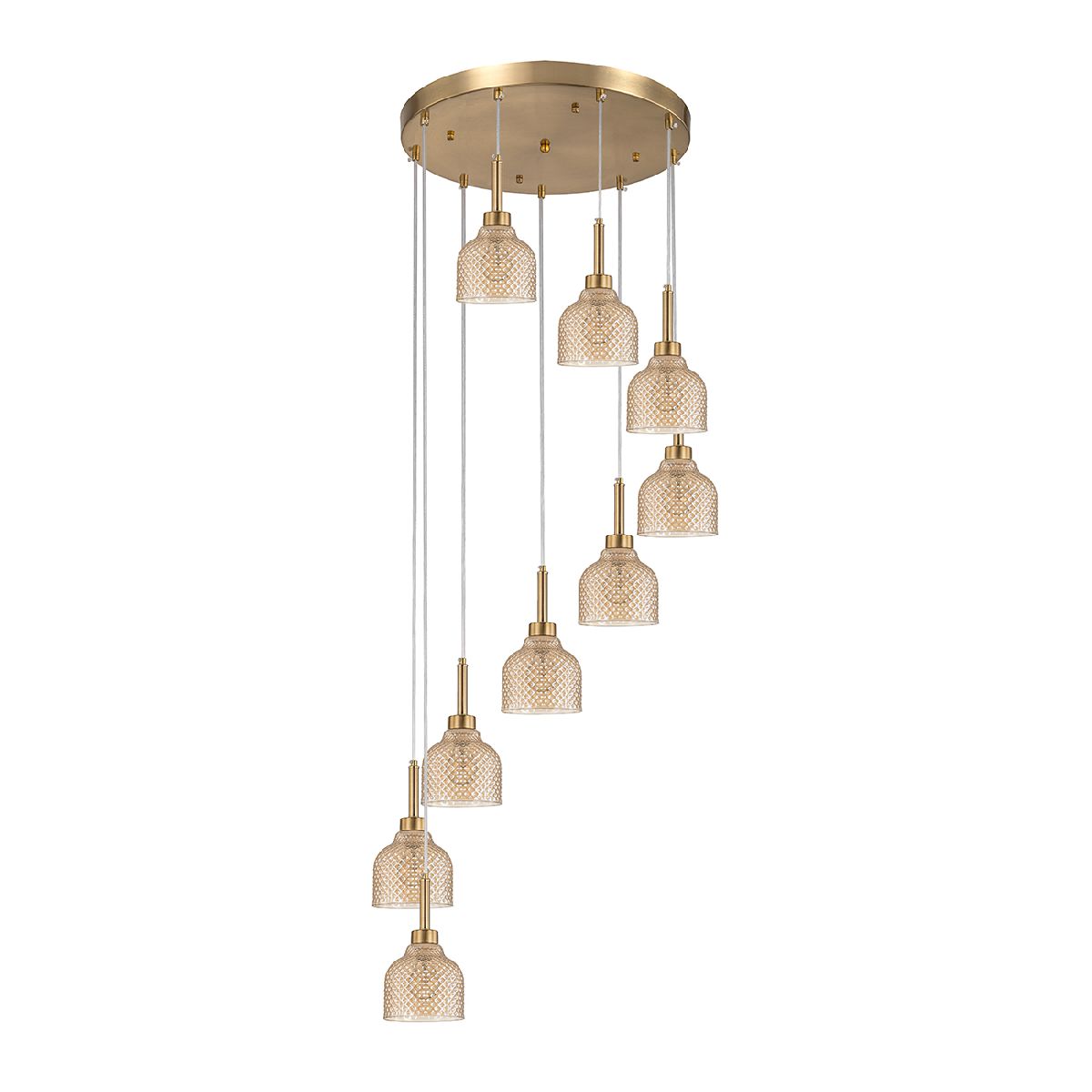 каскадная люстра indigo caramella v000433