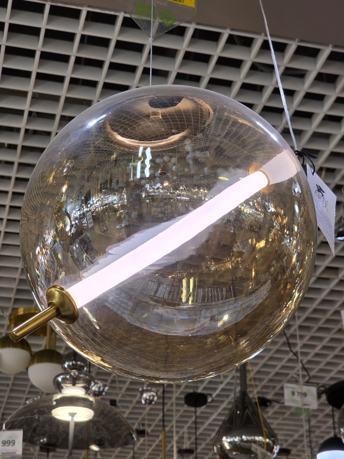 подвесной светодиодный светильник arte lamp holly a3230sp-1pb