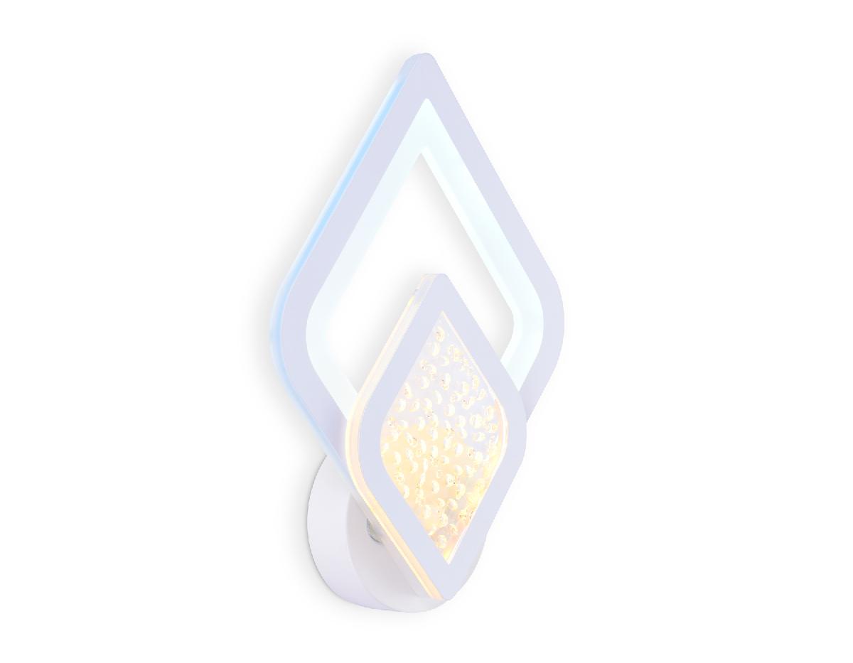 настенный светодиодный светильник ambrella light acrylica fa4289