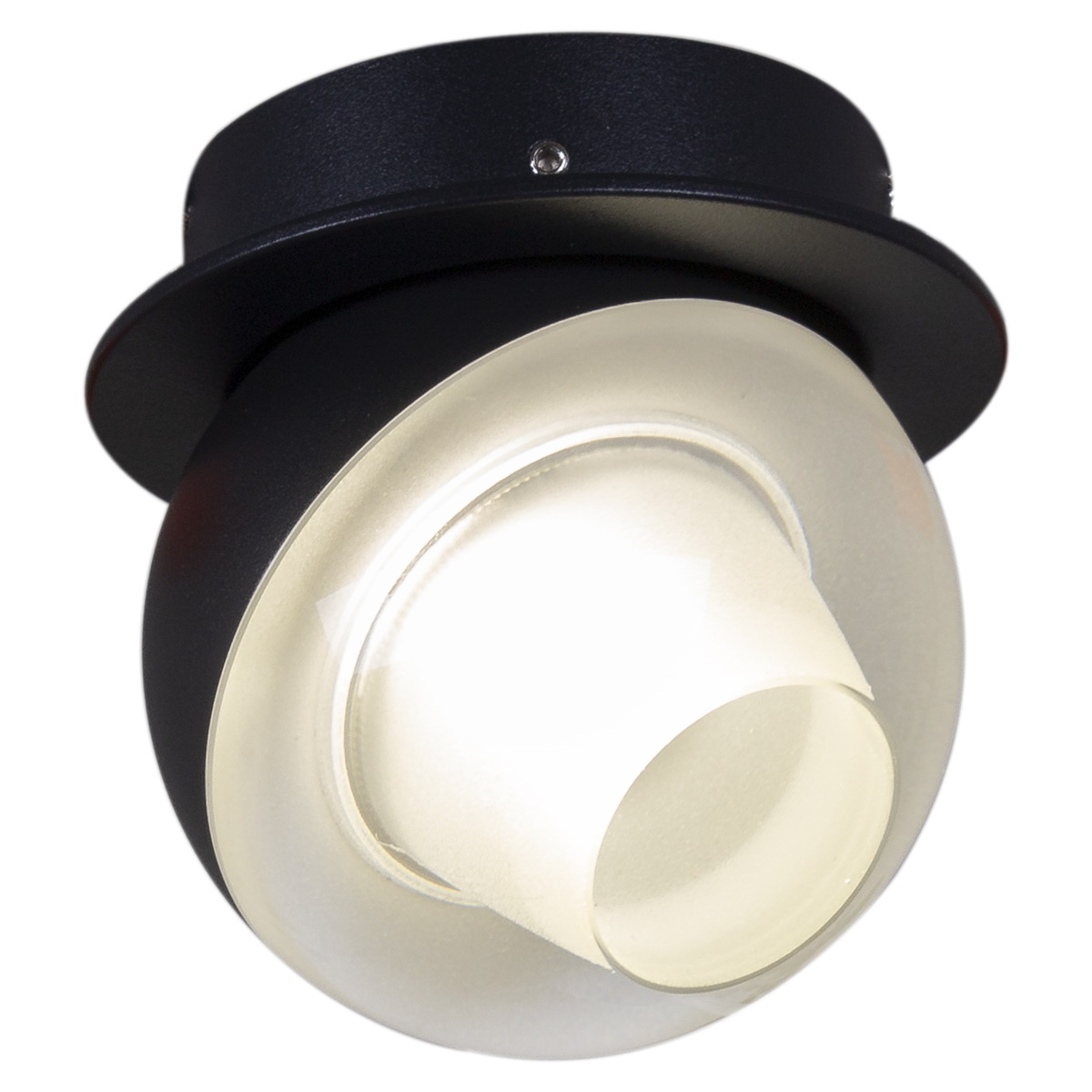 точечный светильник reluce 84090-9.0-001qr cob8w bk