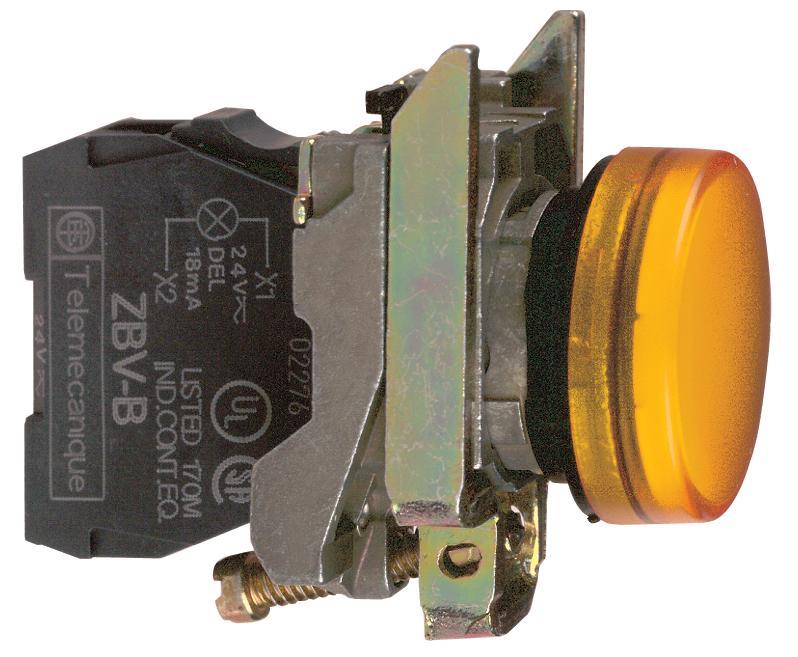 сигнальная лампа schneider electric xb4bv65