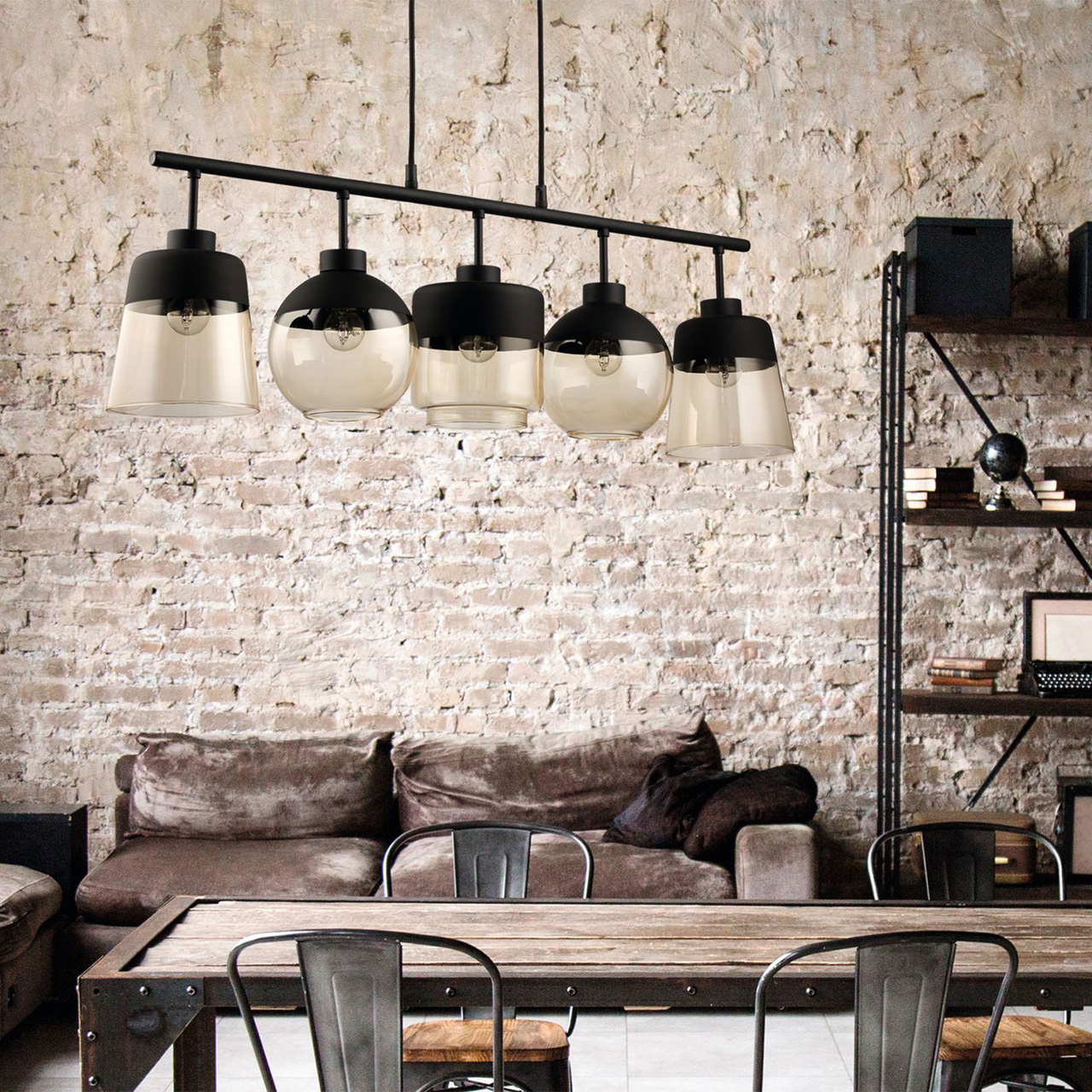 подвесной светильник tk lighting amber 2382 amber