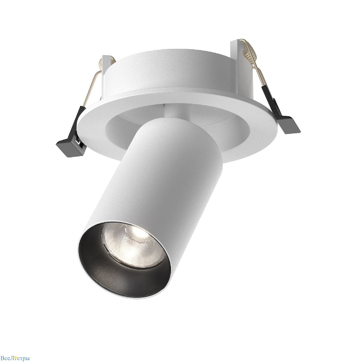 встраиваемый спот maytoni focus led c071cl-7w4k-wb