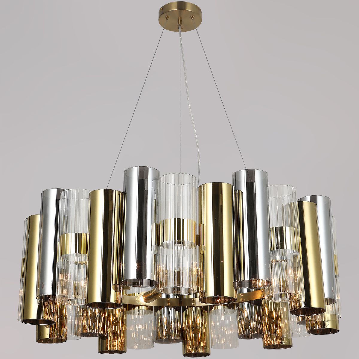 подвесная люстра illumico il0525-6p-79 brass