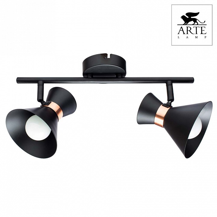 спот arte lamp baltimore a1406ap-2bk