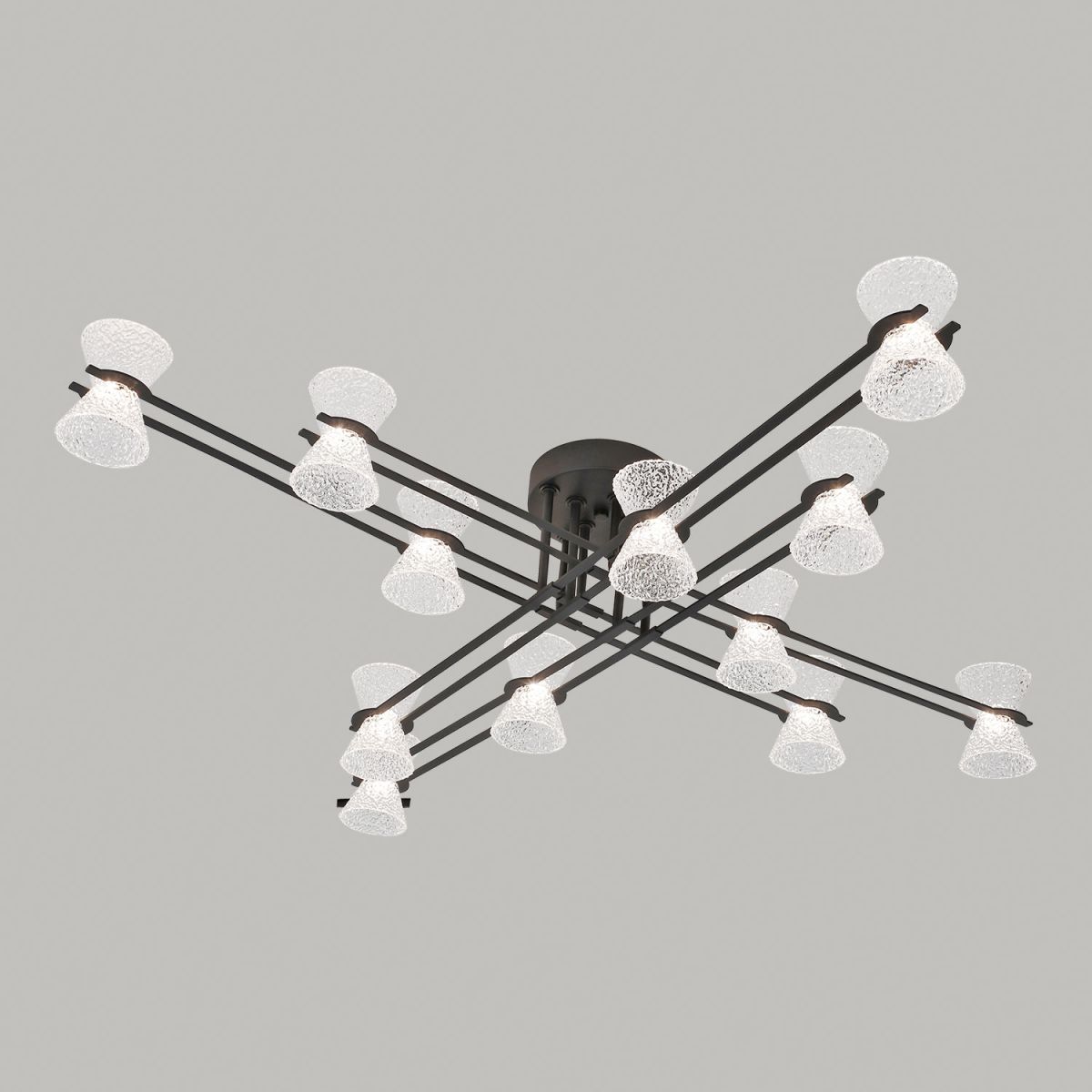 потолочная люстра lussole sherman lsp-7470