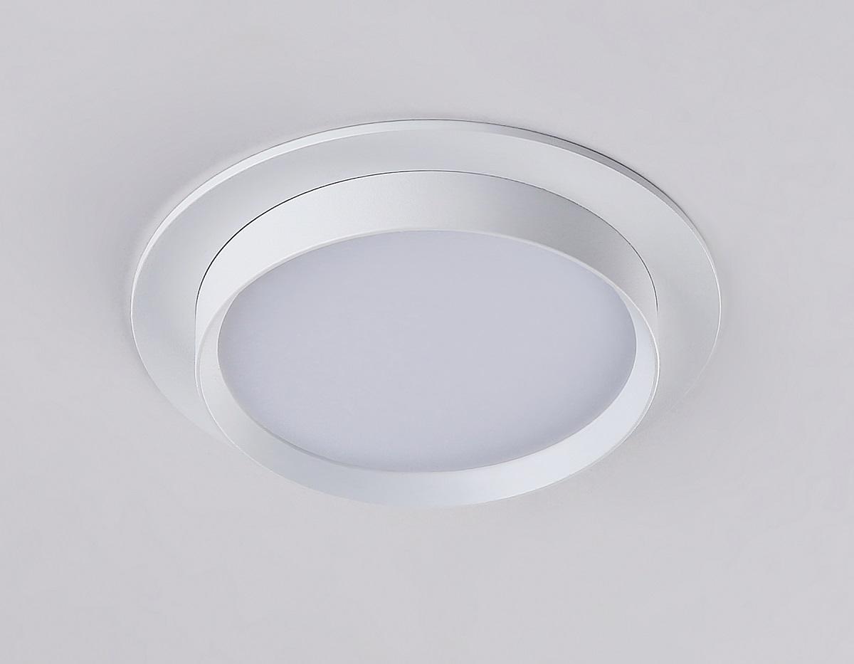 встраиваемый светильник ambrella light techno spot gx53 acrylic tech tn5225