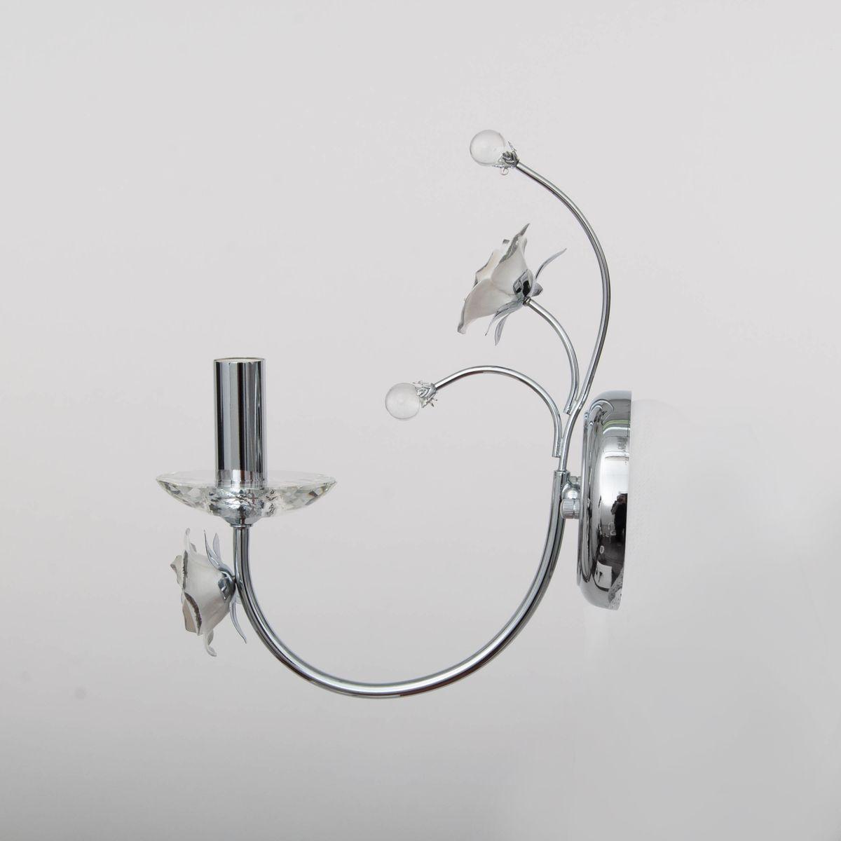 бра abrasax annika 2031/1(chrome)