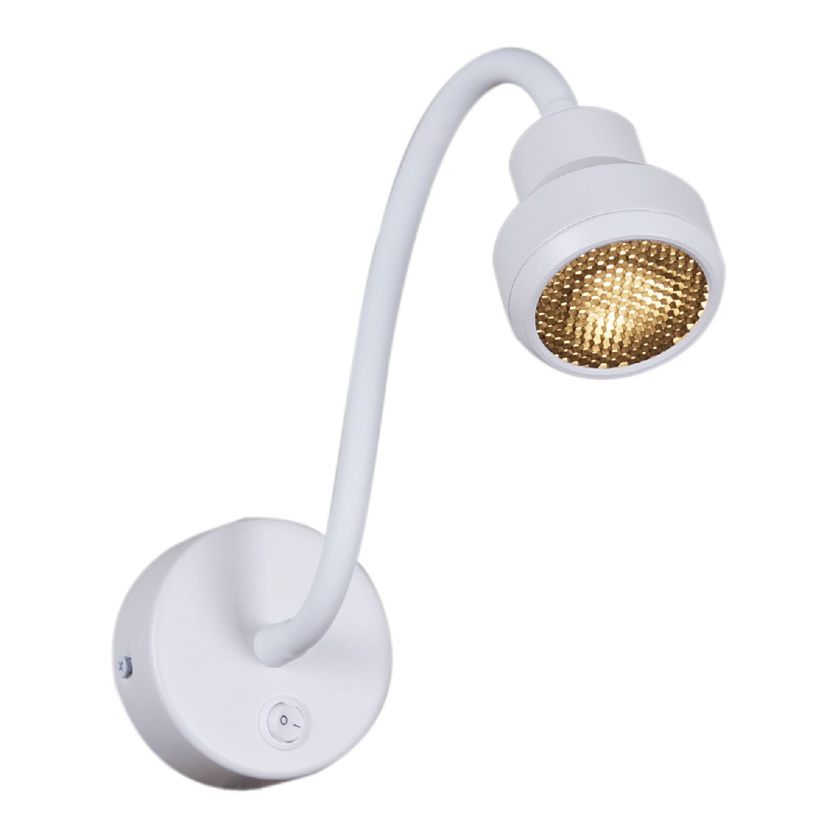 гибкое бра reluce 86203-9.2-001mn led5w wt