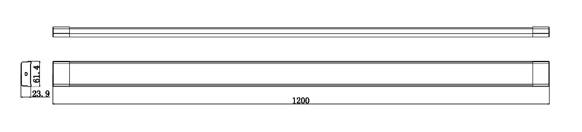 линейный потолочный светильник эра spo-531-b-40k-036 б0061354