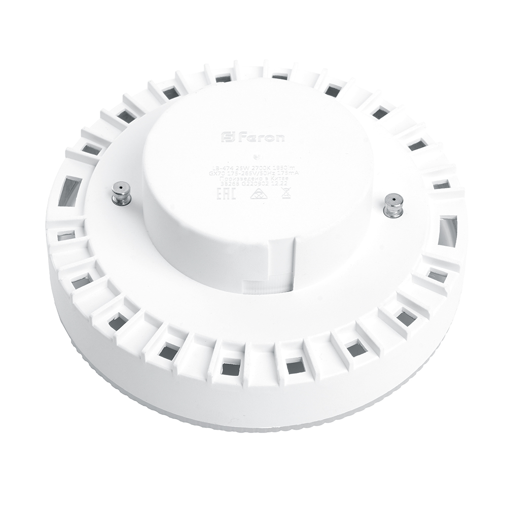 лампа светодиодная feron lb-474 gx70 25w 2700k 38268