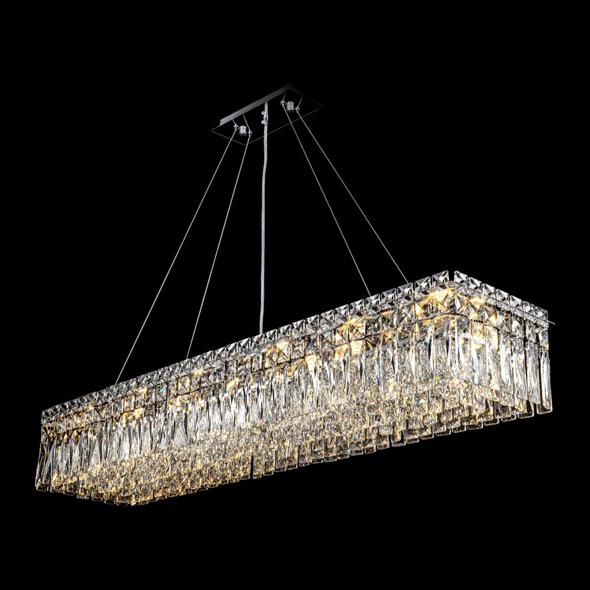 подвесная люстра modelux ml.7084.1200 cr