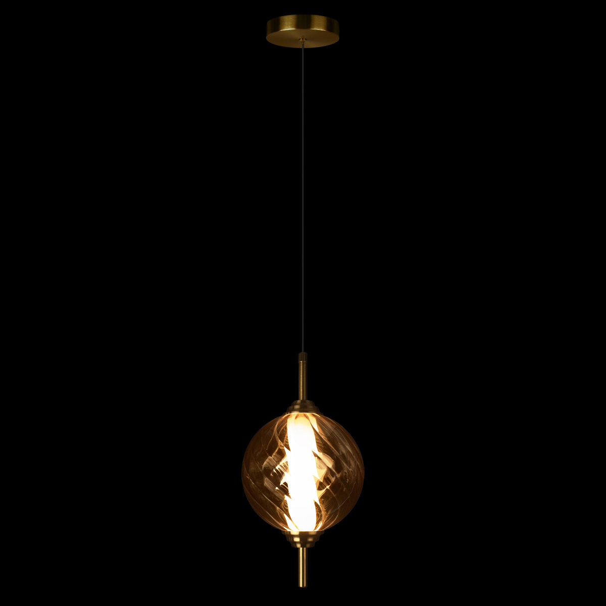 подвесной светильник loft it helix 10421/b amber