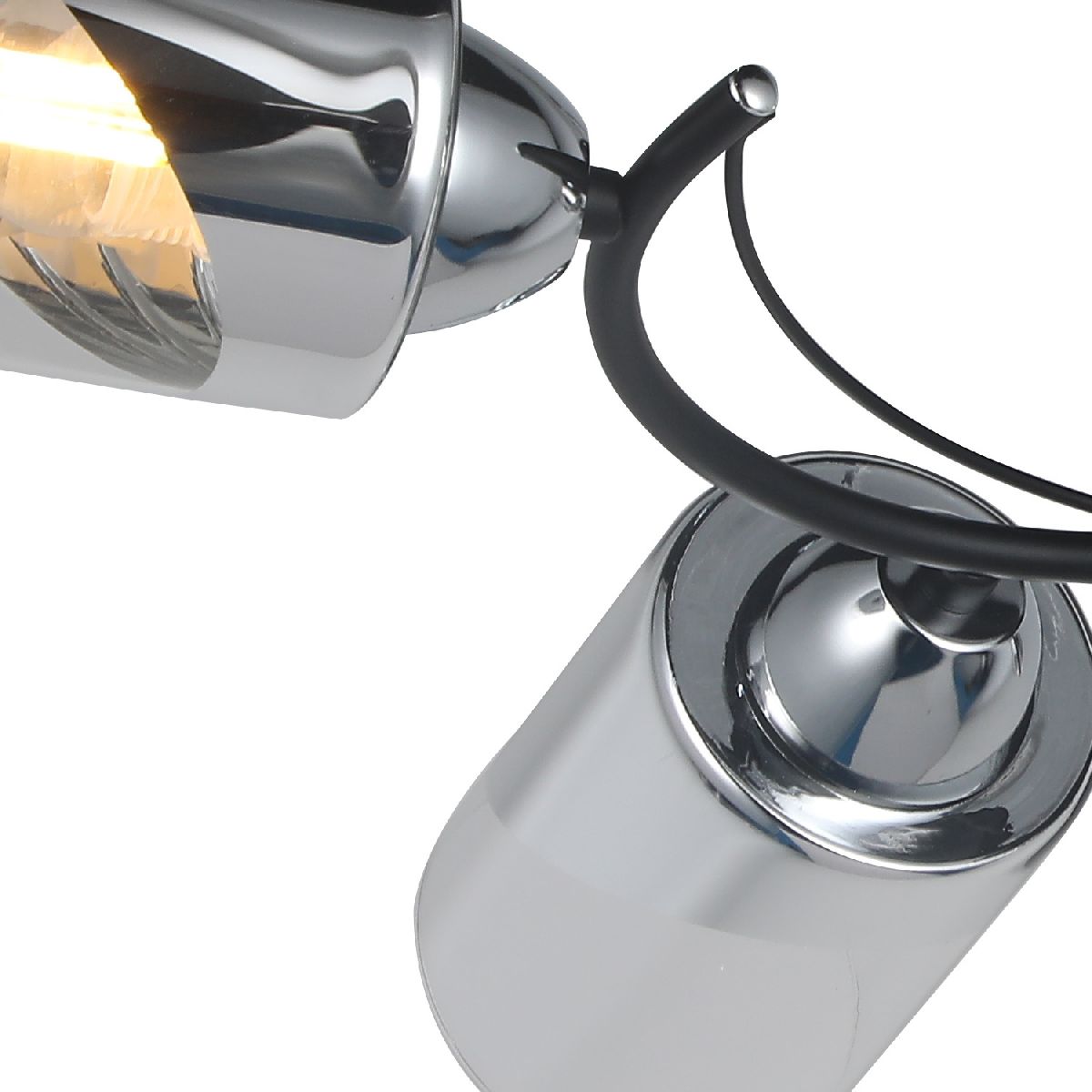 люстра на штанге illumico il8208-4cou-79 bk cr iola