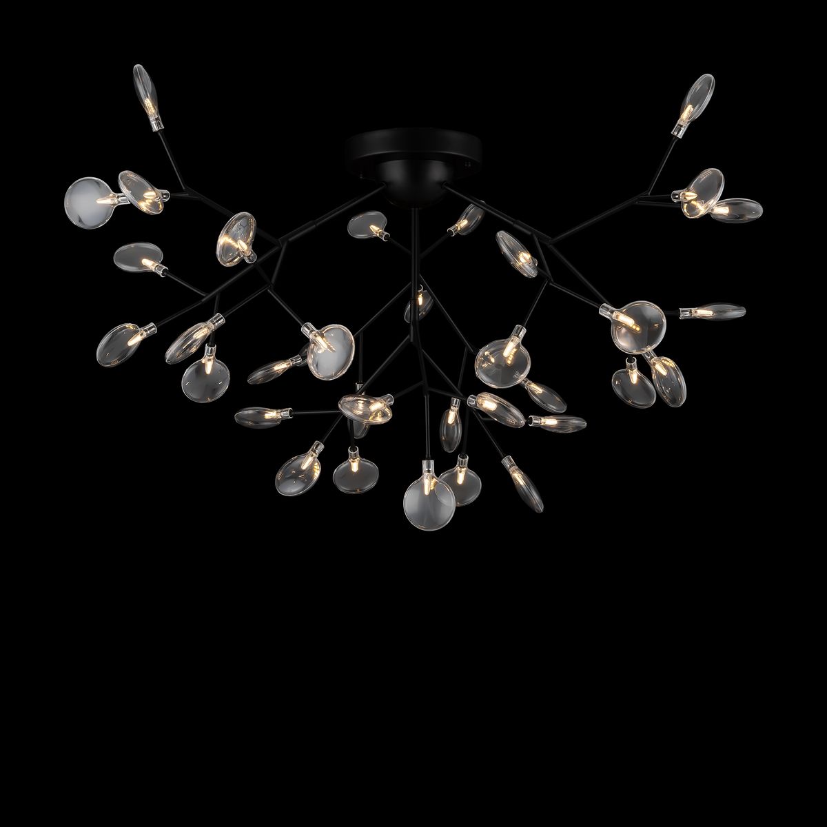 потолочная люстра freya florencia fr5049cl-36b