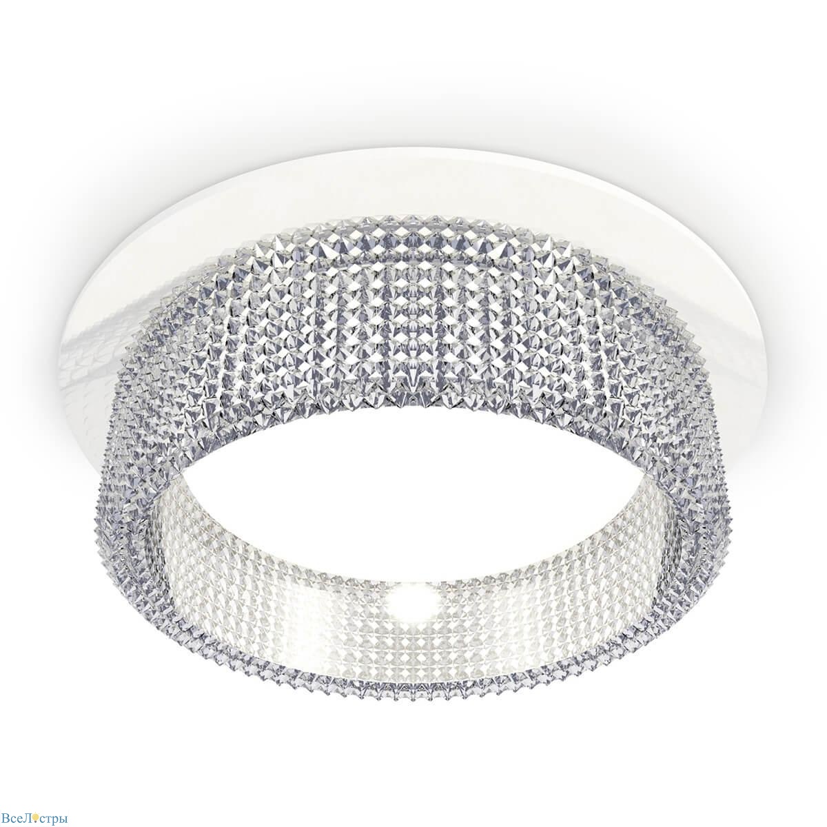 комплект встраиваемого светильника ambrella light techno spot xc (c8050, n8480) xc8050030