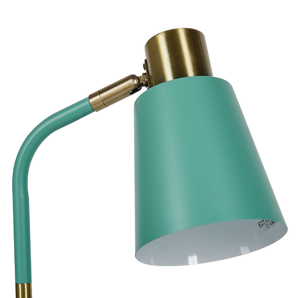 настольная лампа uniel uml-b700 e27 green ul-00010154