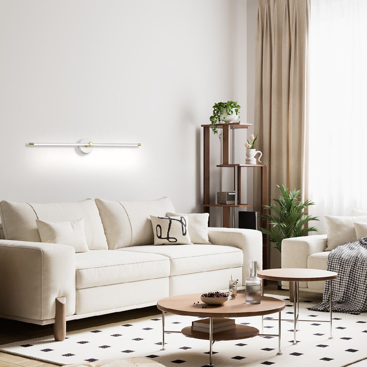 настенный светильник escada focus 10289/1led white