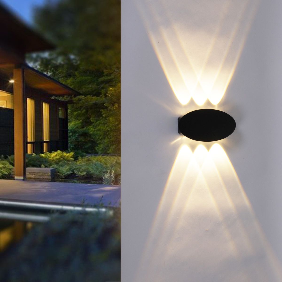 архитектурный светильник reluce 86853-9.2-006kt led6w bk
