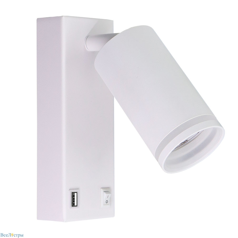 спот arte lamp imai a2364ap-1wh
