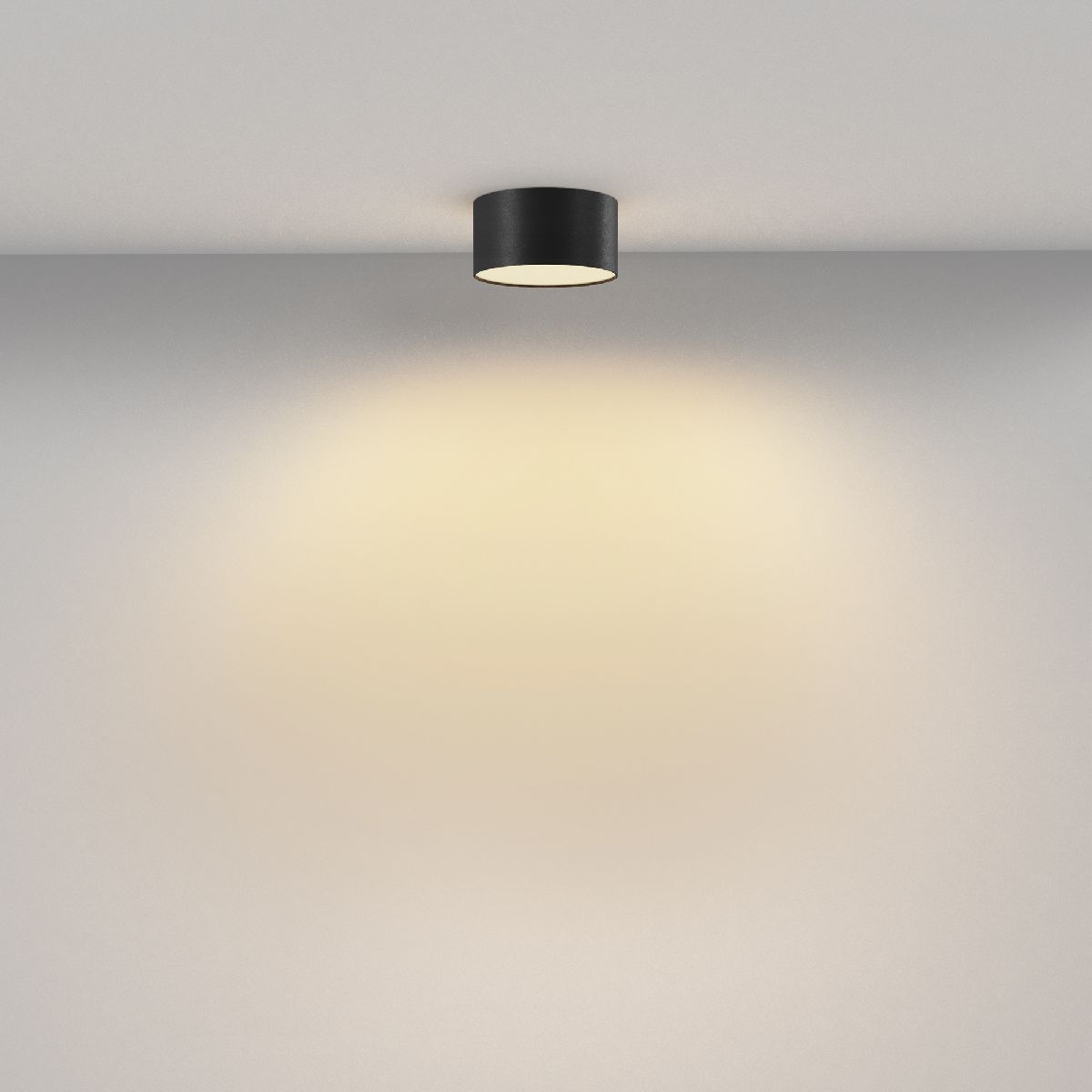 накладной светильник maytoni zon c032cl-12w2.7k-rd-b