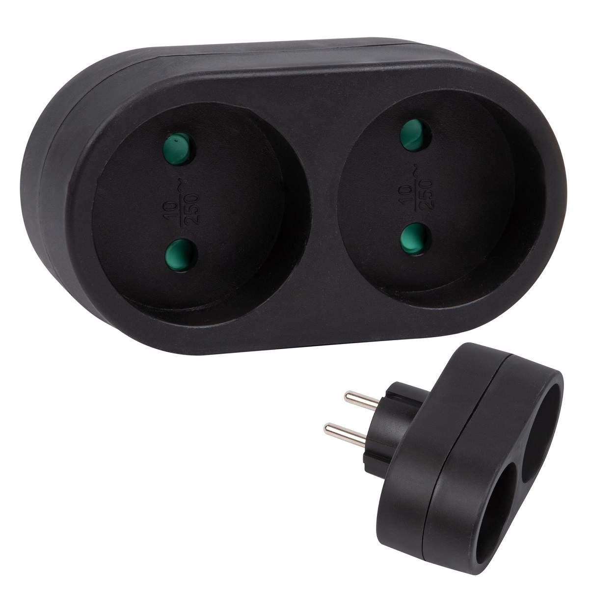 сетевой разветвитель uniel s-es2-16o black ul-00011234