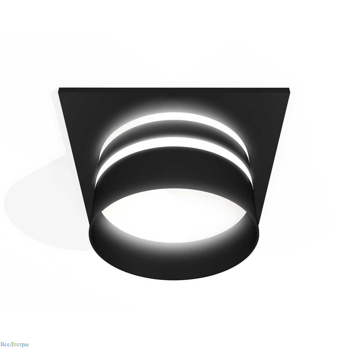 комплект встраиваемого светильника ambrella light techno spot xc (c7632, n7142) xc7632042