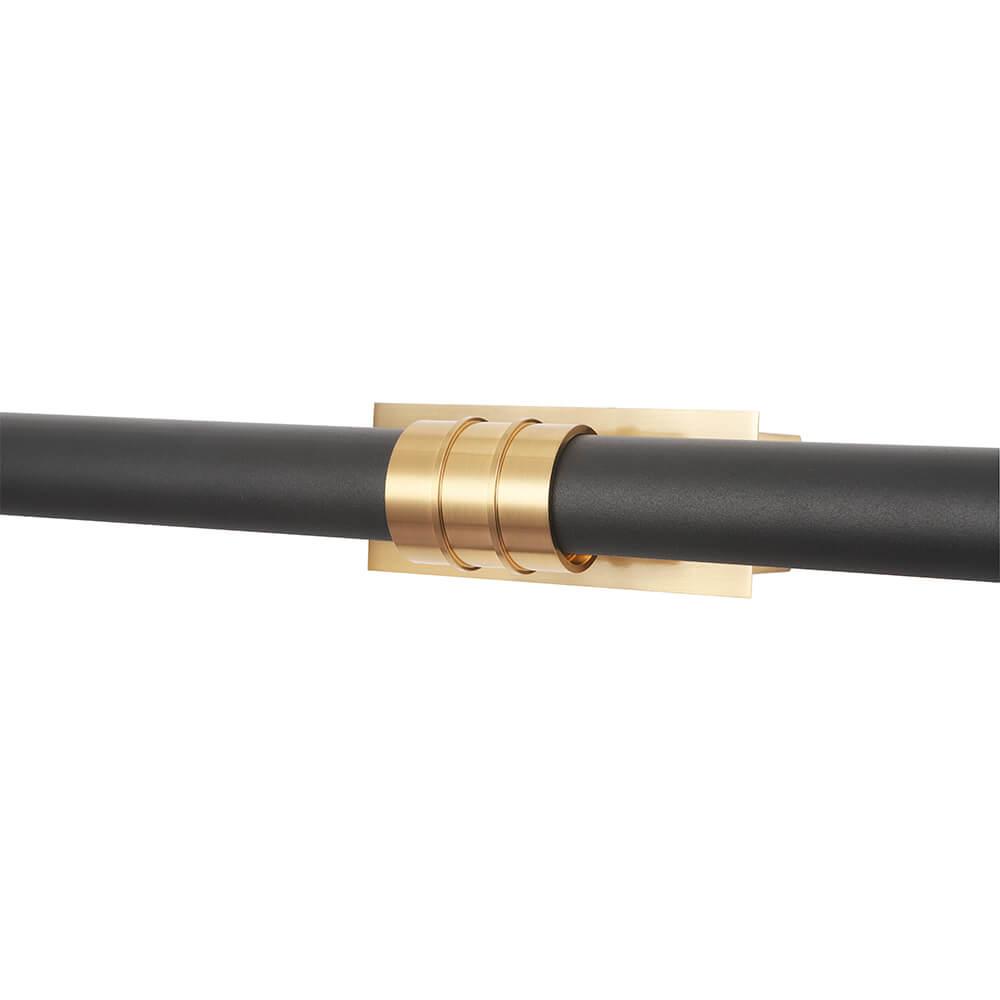 подсветка для зеркал crystal lux prada ap10w black