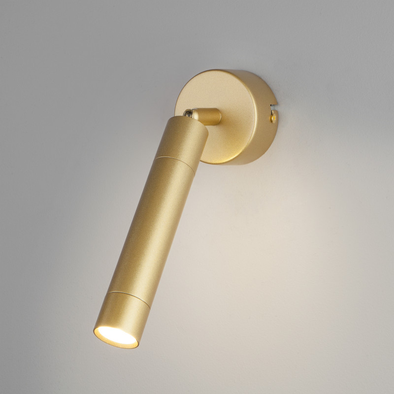 спот eurosvet 20084/1 led матовое золото