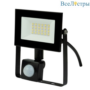 ULF-F62-30W/6500K Sensor IP54 200-240В Black