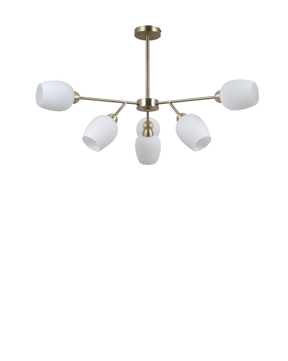 люстра на штанге moderli cassy v10820-6c