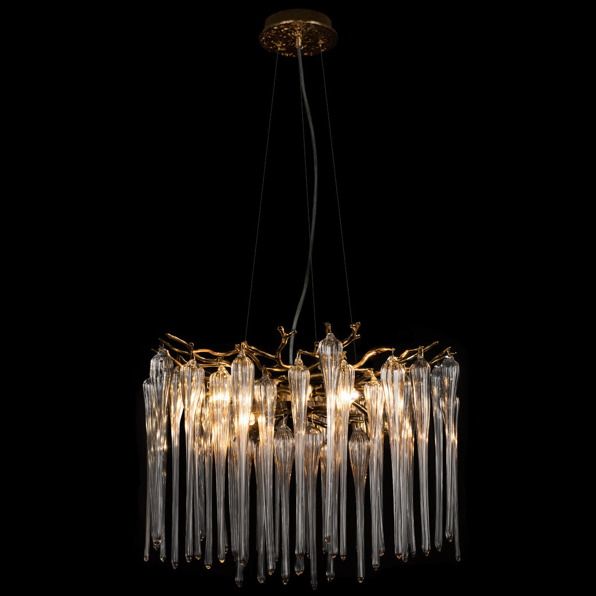 подвесная люстра loft it waterfall 10350/460 ab