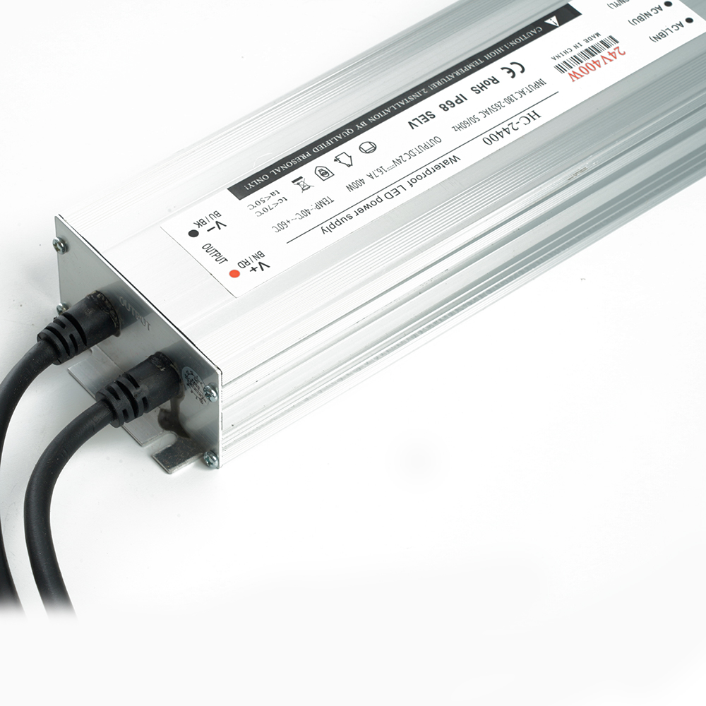 трансформатор для светодиодной ленты feron lb007 400в dc24в 16.6а ip67 48744