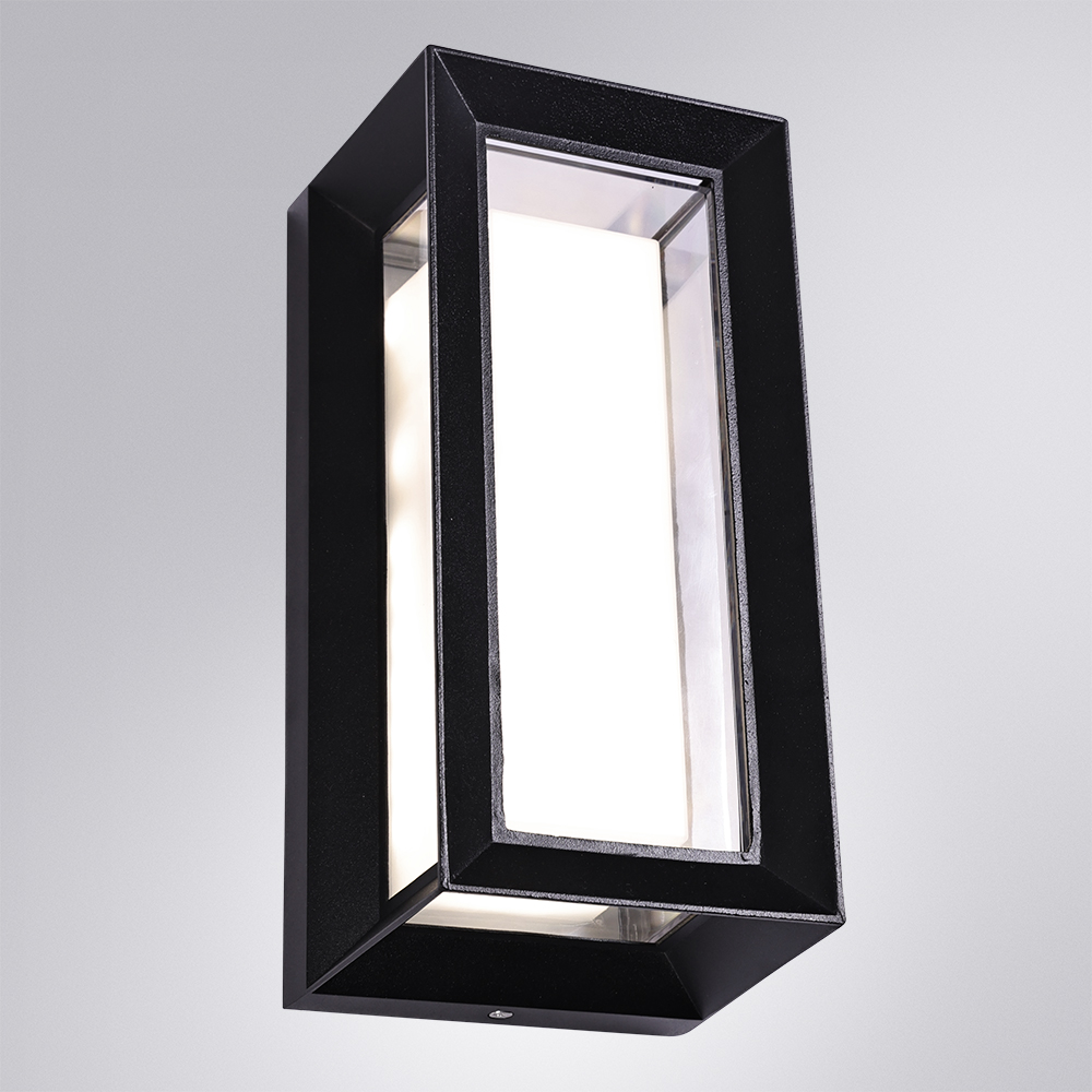 уличный настенный светильник arte lamp ulysses a8130al-1bk