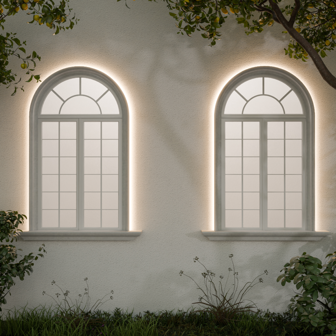 комплект светодиодного неона apeyron 220в, 6вт/м, 300лм/м, 3000к, smd 2835, 144д/м 10м, ip65, с аксессуарами (сетевой шнур, заглушка, крепеж - 10шт) 10-113