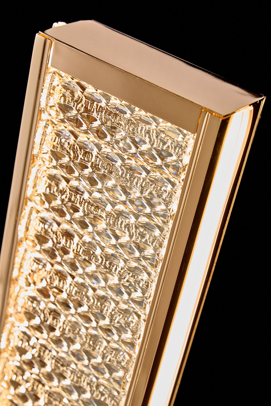бра lumiere le7769/1w gold