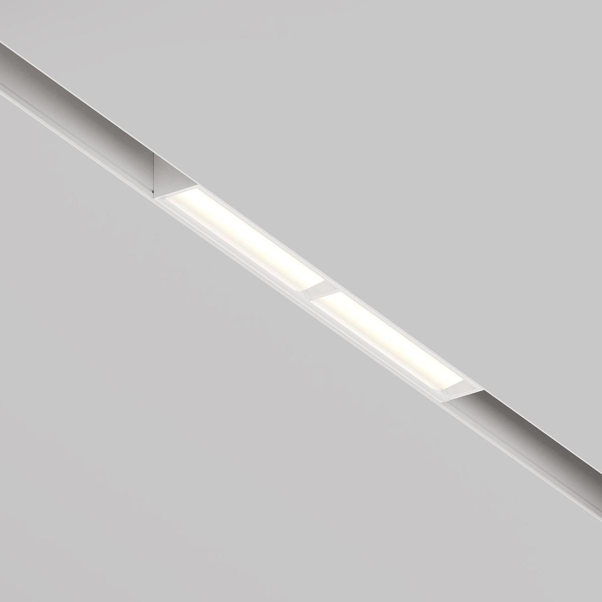 трековый светодиодный светильник maytoni technical magnetic exility parete tr106-4-12w-ds-w