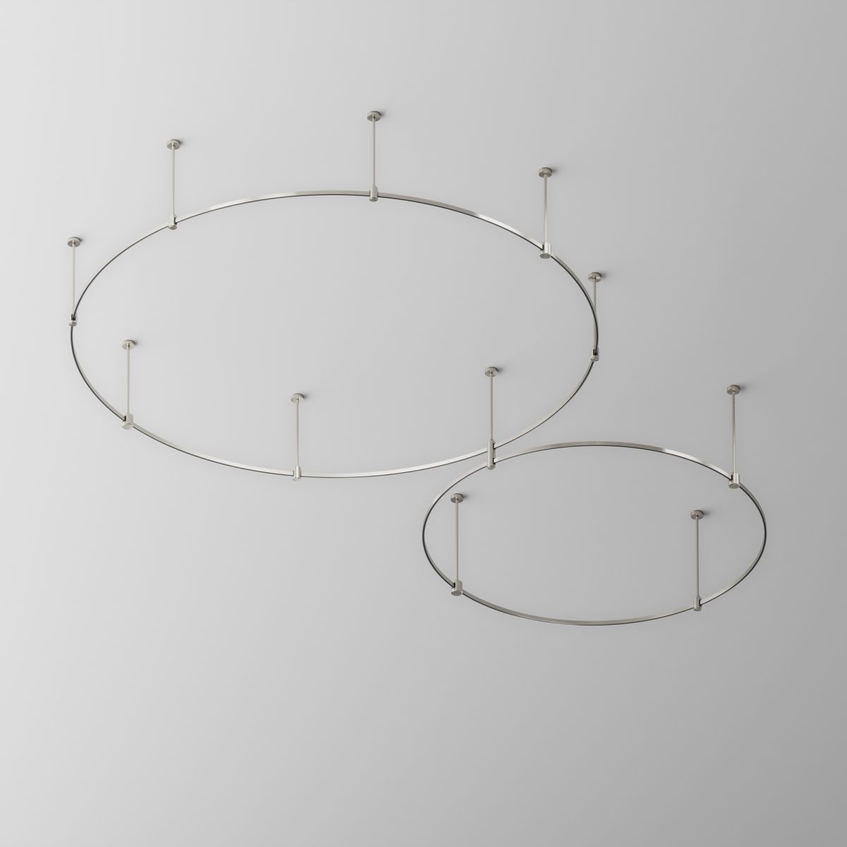 шинопровод накладной/подвесной maytoni flarity trx154-2sr-d1800-pt
