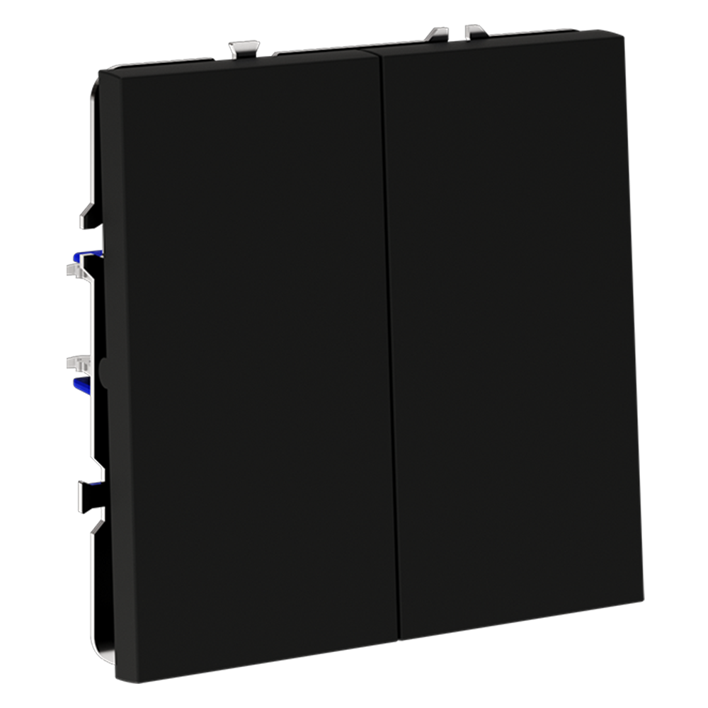 проходной переключатель двухклавишный voltum s70 vls020308