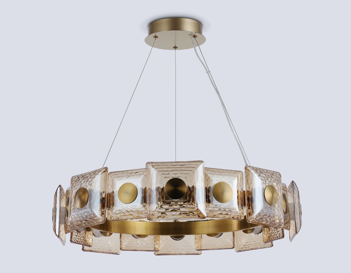 подвесная люстра ambrella light high light crystal lh31027
