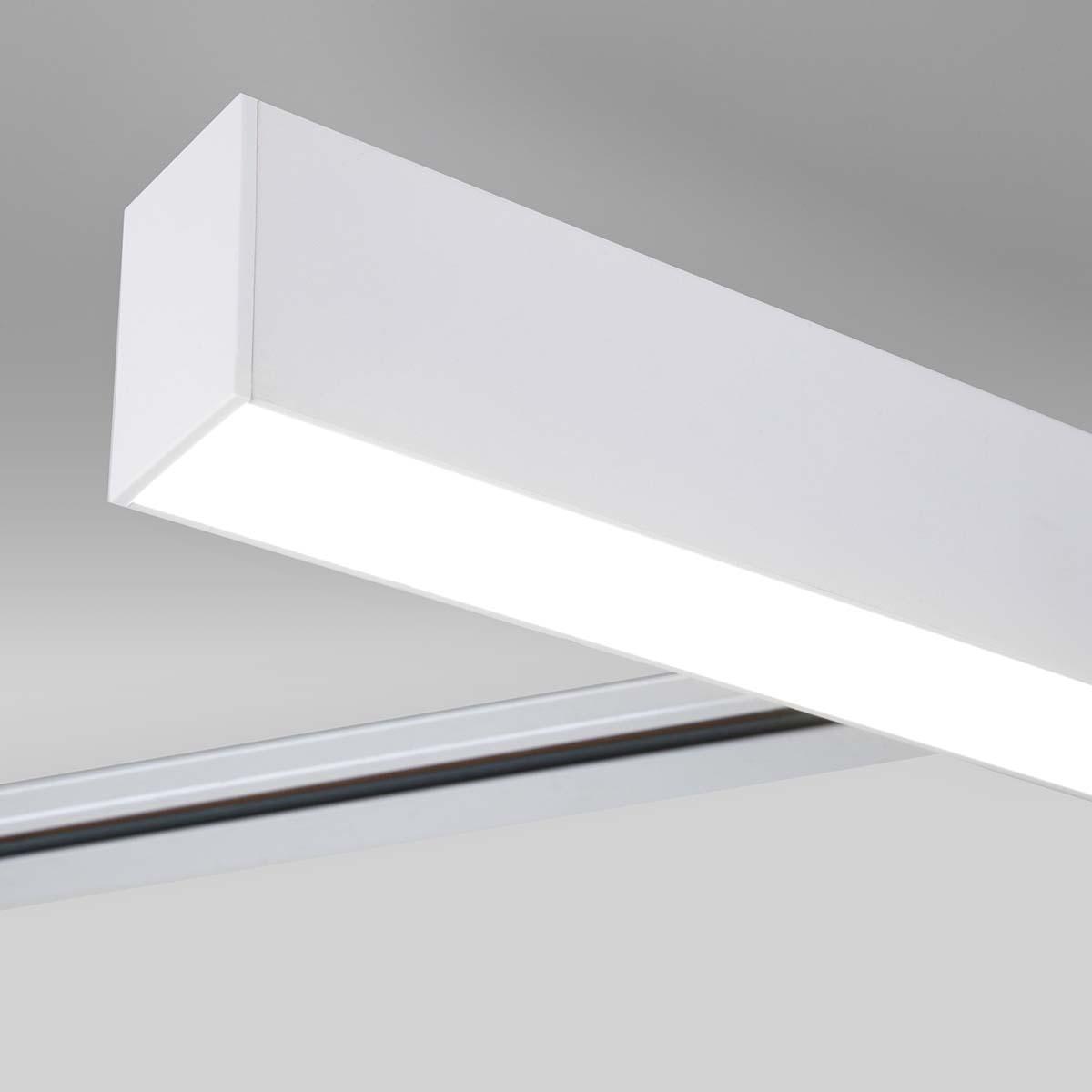 трековый светодиодный светильник elektrostandard x-line белый матовый 20w 4200k ltb54 4690389161544