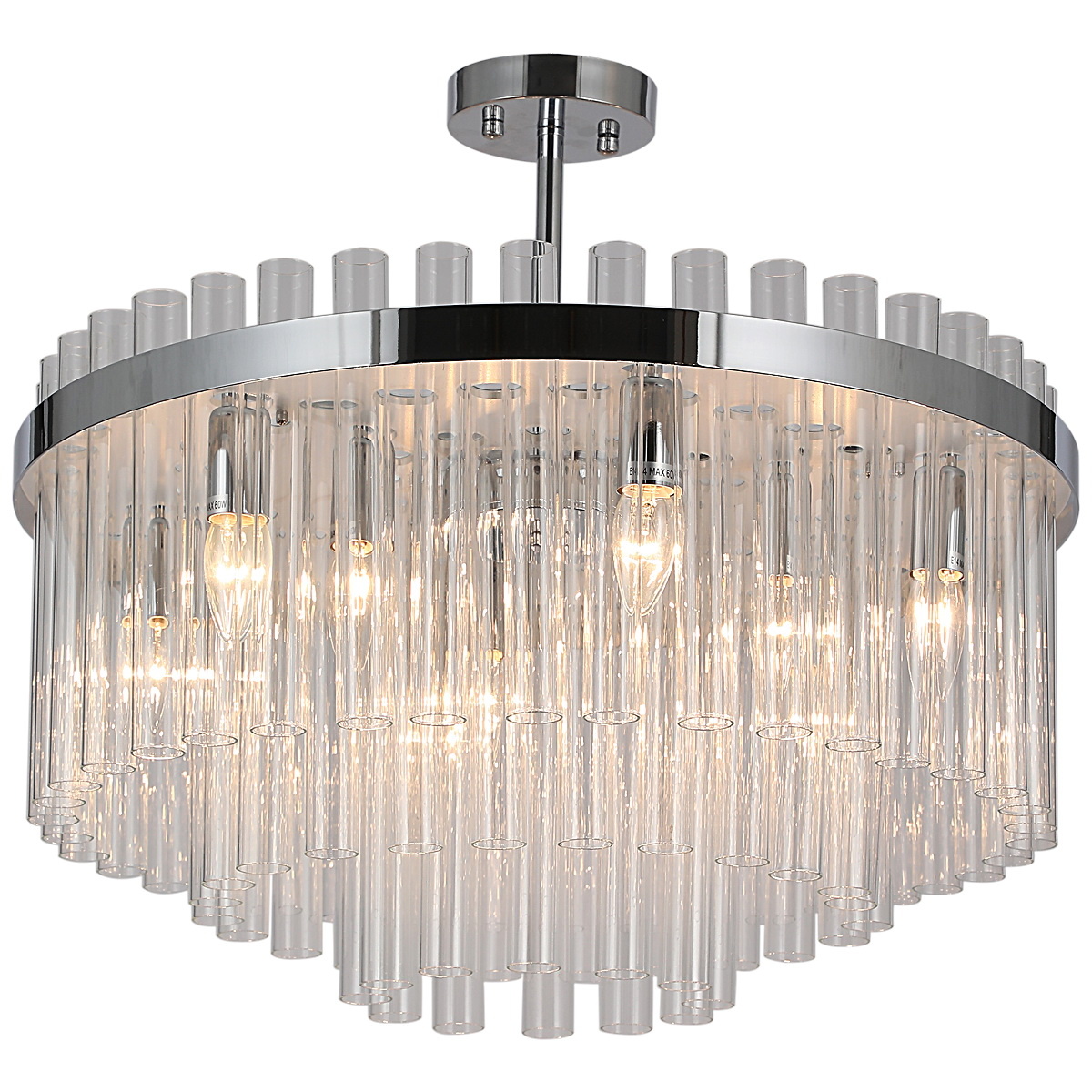 люстра на штанге illumico il0124-9c-79 cr