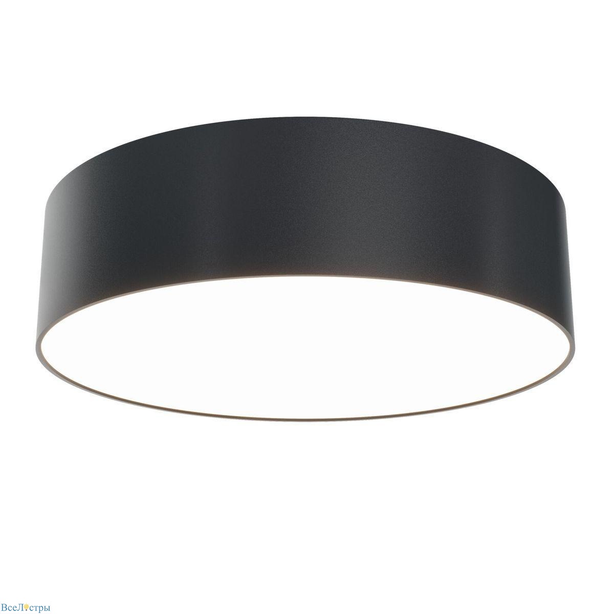 потолочный светодиодный светильник maytoni technical zon c032cl-l32b3k