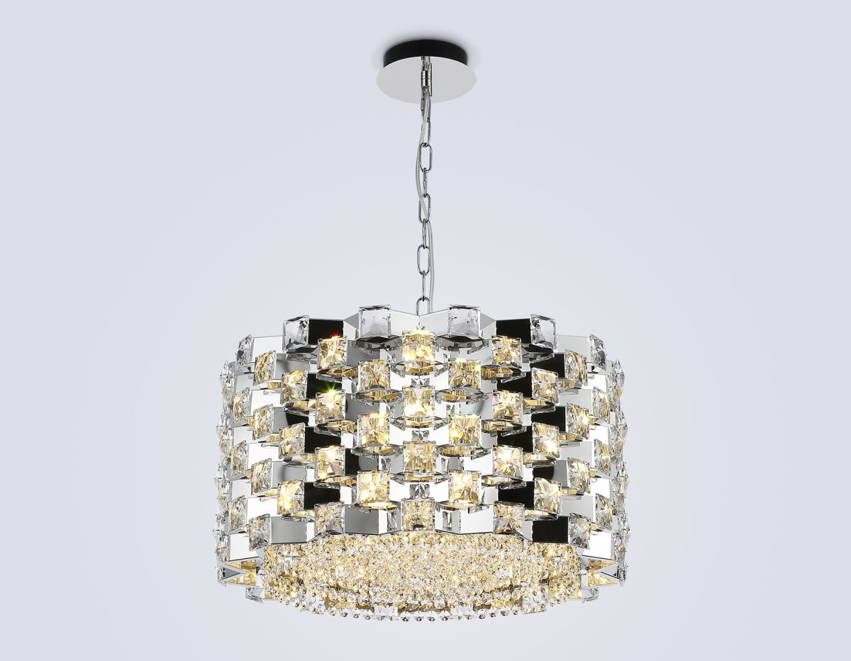 подвесная люстра ambrella light high light crystal lh41001