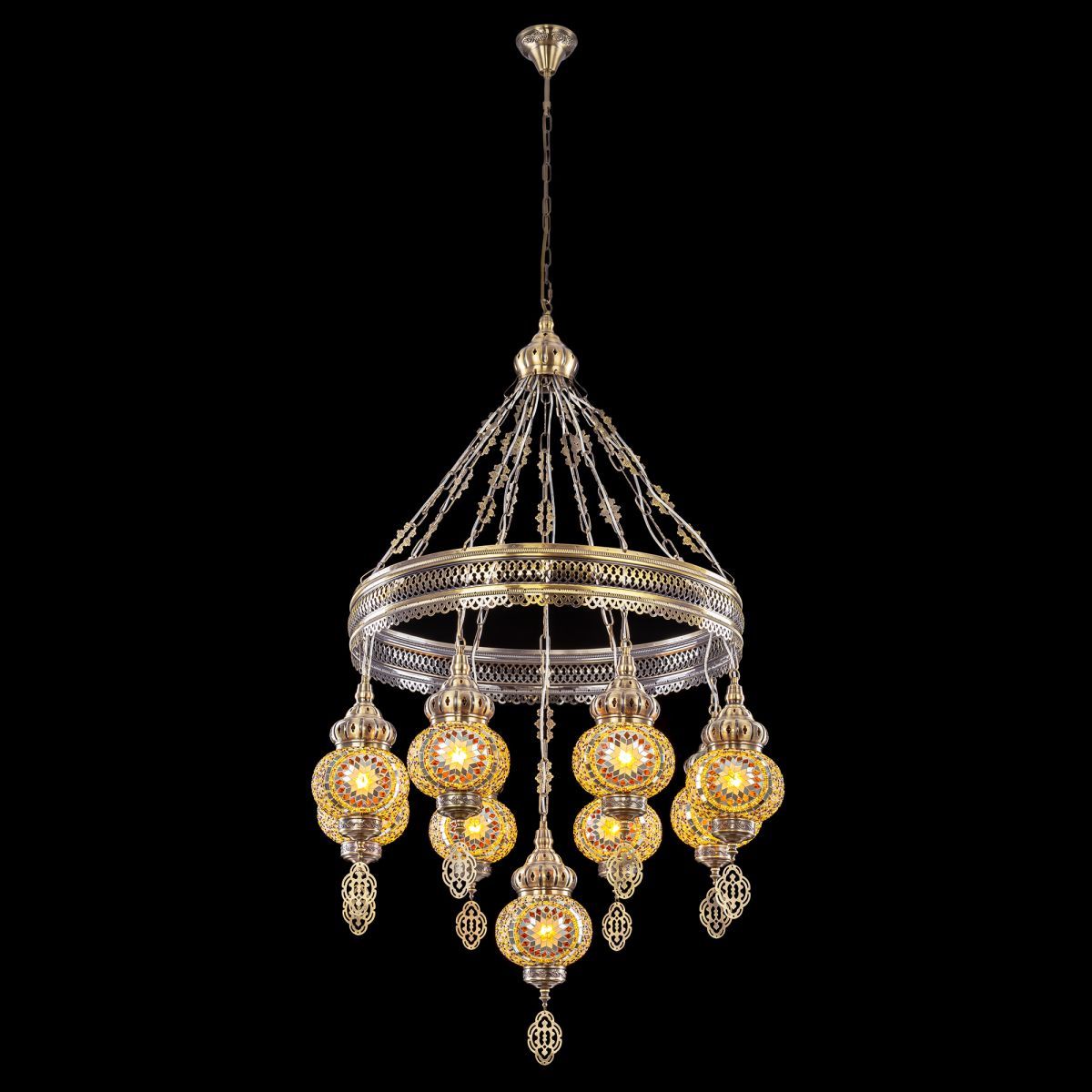 подвесная люстра citilux каир cl419185