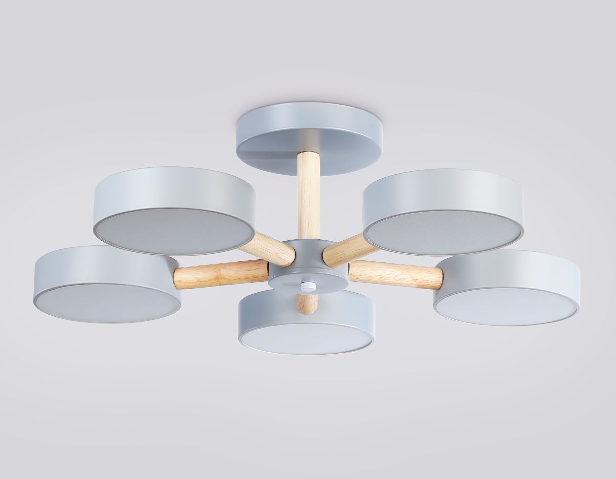 люстра на штанге ambrella light linetech fl4826