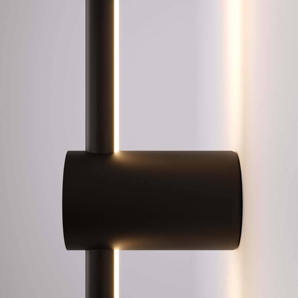 настенный светодиодный светильник elektrostandard cane mrl led 1115 черный 4690389182785