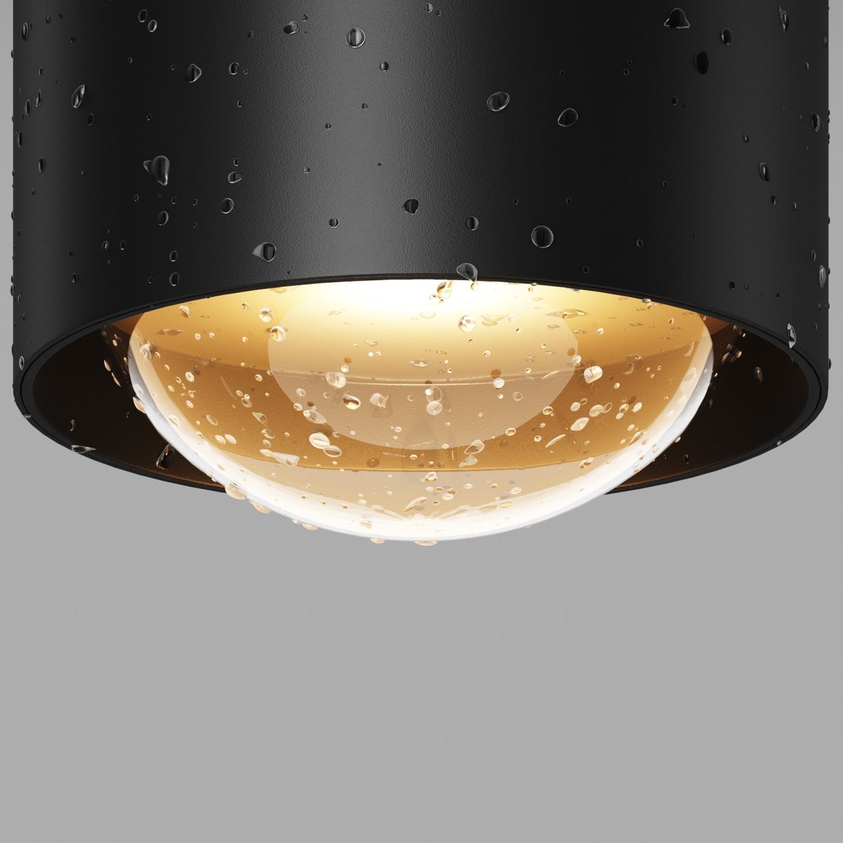 уличный потолочный светильник maytoni lumina o498cl-l15b3k